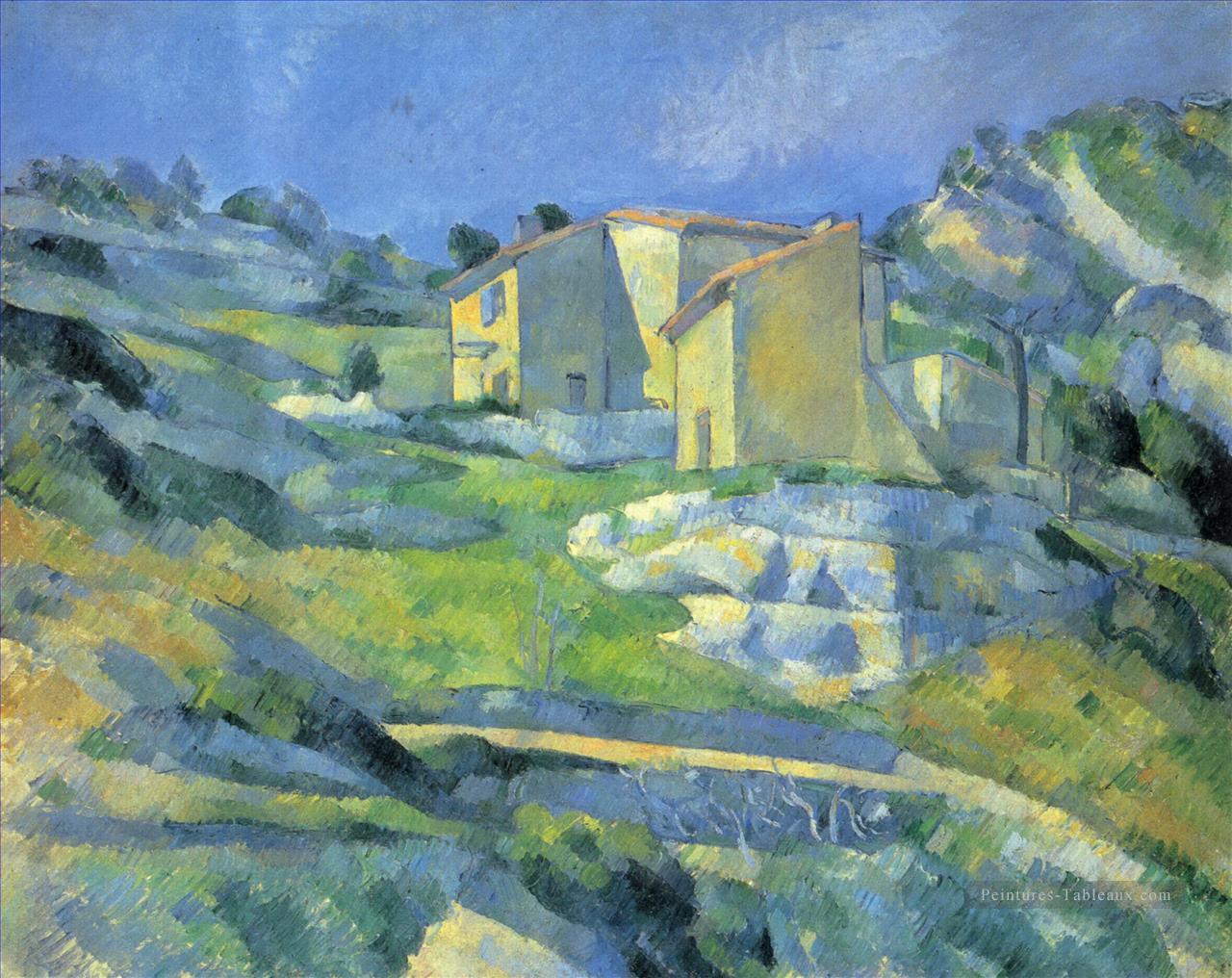 Maisons au LEstaque Paul Cezanne Montagne Peintures à l'huile